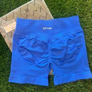 Dfyne impact shorts 4.5" electric blue small